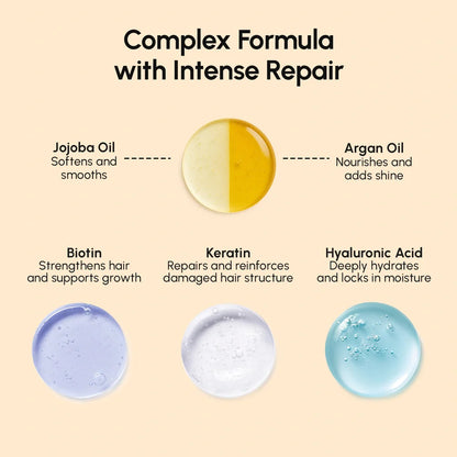 Argan Oil &amp; Biotin Hair Repair Mask by Maree