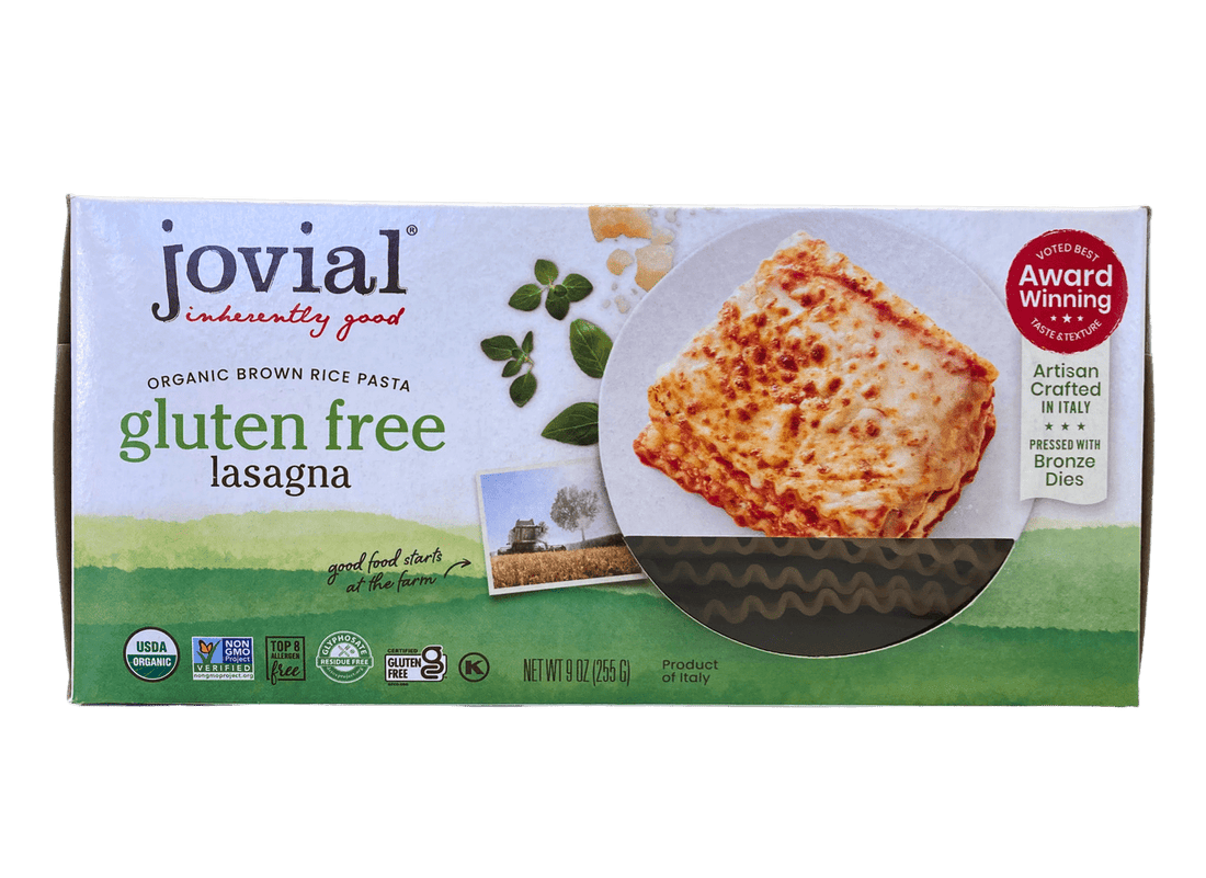 Lasagna, Brown Rice, Organic, Jovial, Gluten-Free by Country Life Natural Foods