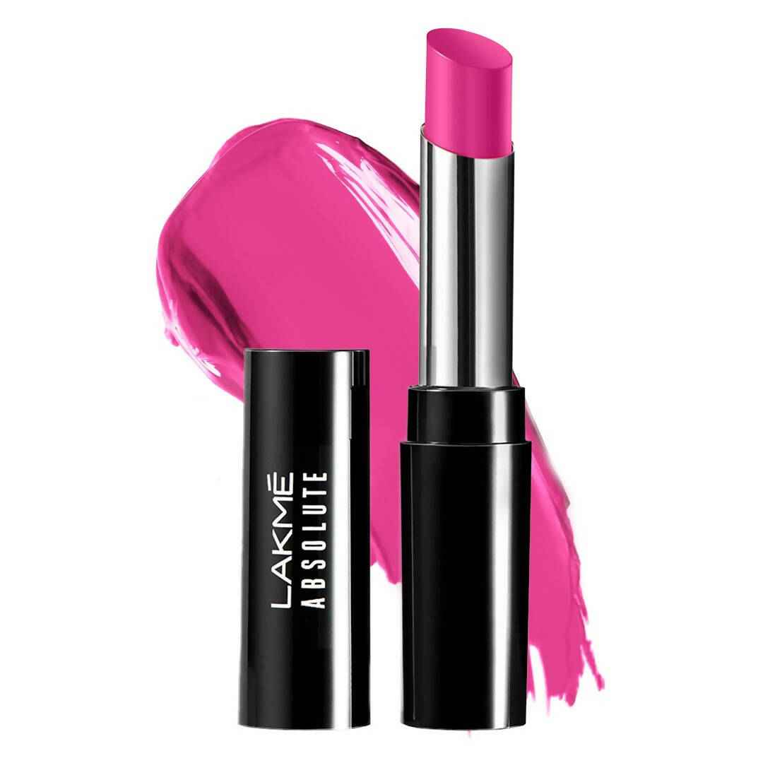 Lakme Absolute Skin Dew Satin Lipstick - 206 Pink Flush