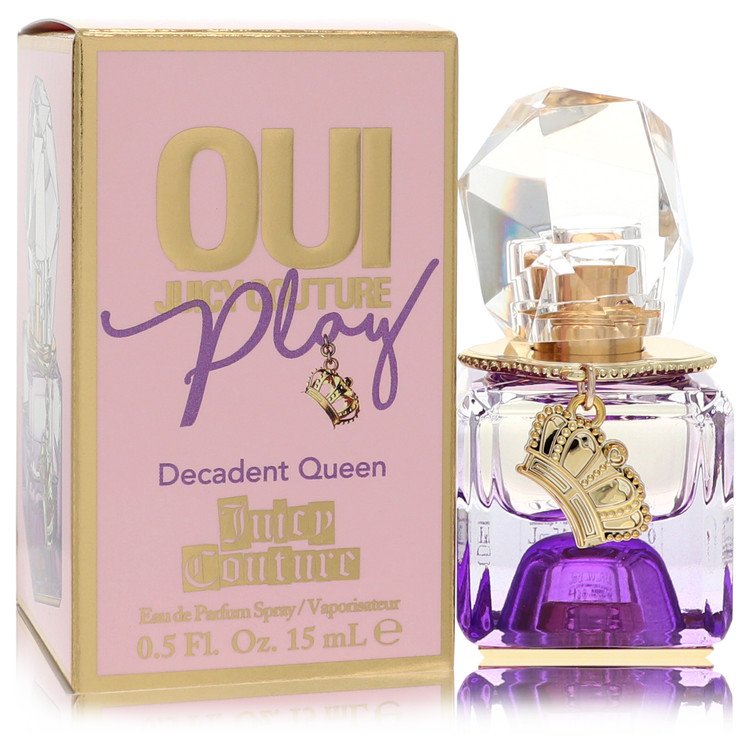 Juicy Couture Oui Play Decadent Queen by Juicy Couture Eau De Parfum Spray 0.5 oz for Women 