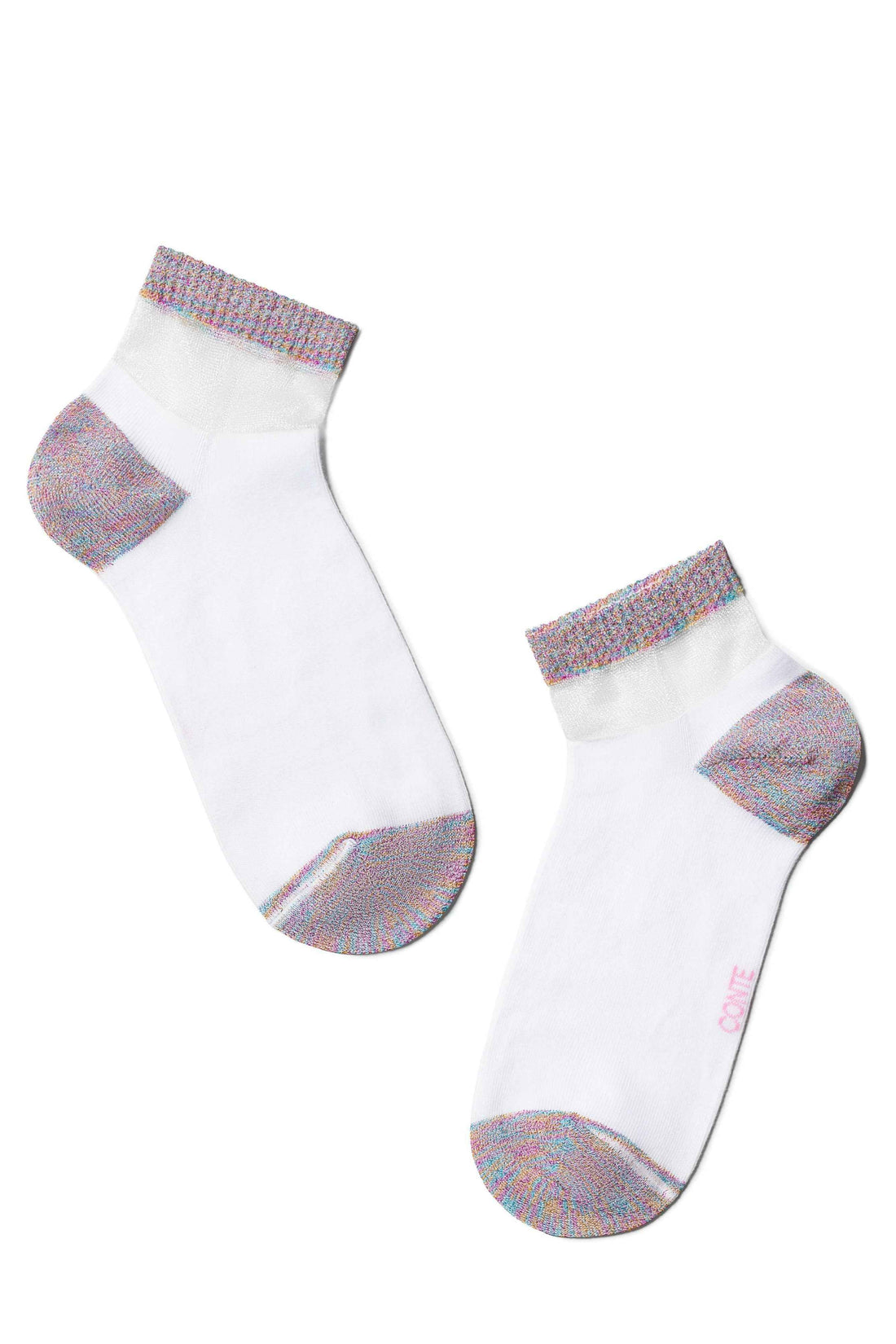 Cotton Ankle Socks Conte Active - 207 with Lurex