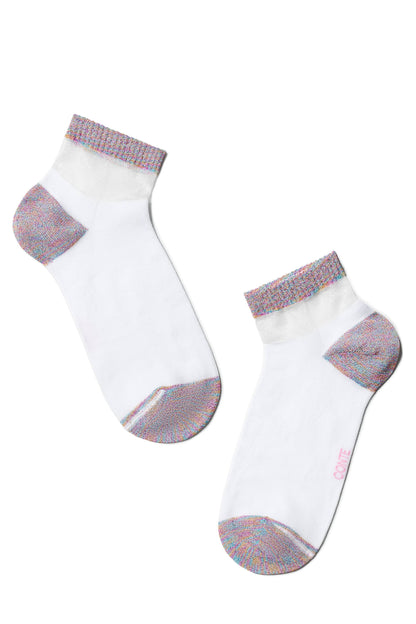Cotton Ankle Socks Conte Active - 207 with Lurex 