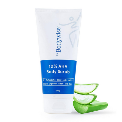 BeBodywise 10% Lactic AHA Exfoliating Body Scrub