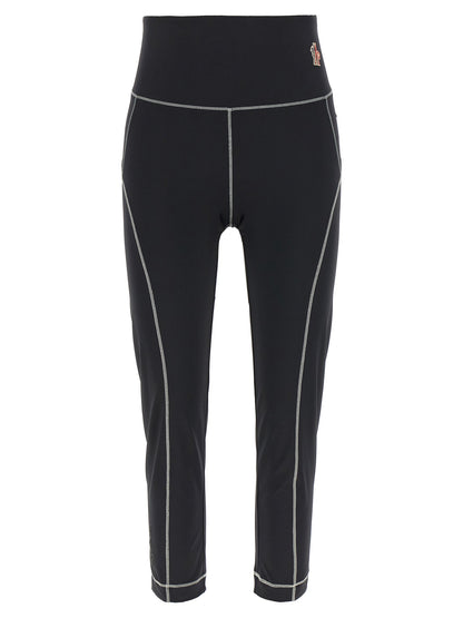 Moncler Grenoble Women Logo Patch Leggings by Luosophy