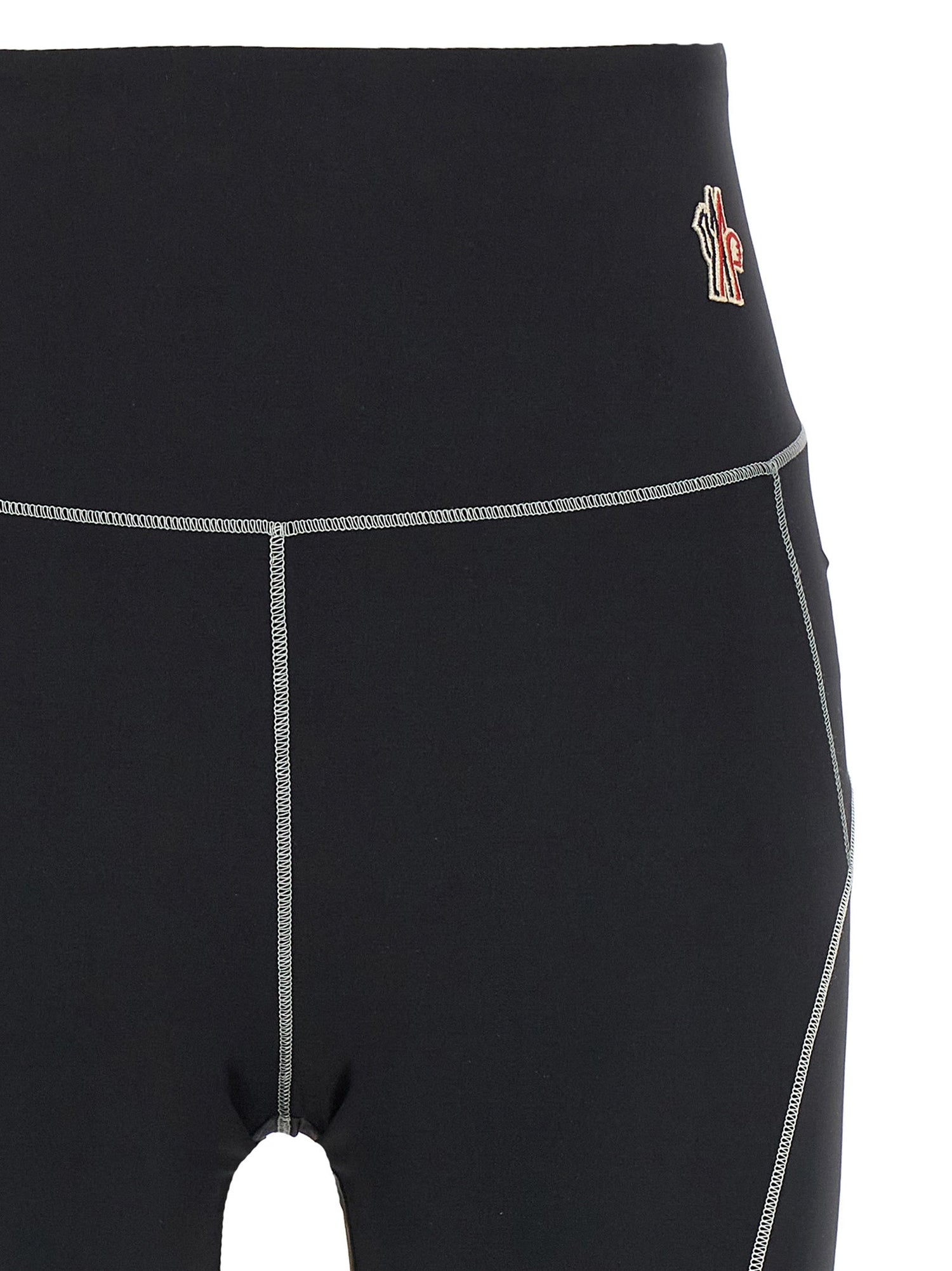 Moncler Grenoble Women Logo Patch Leggings by Luosophy