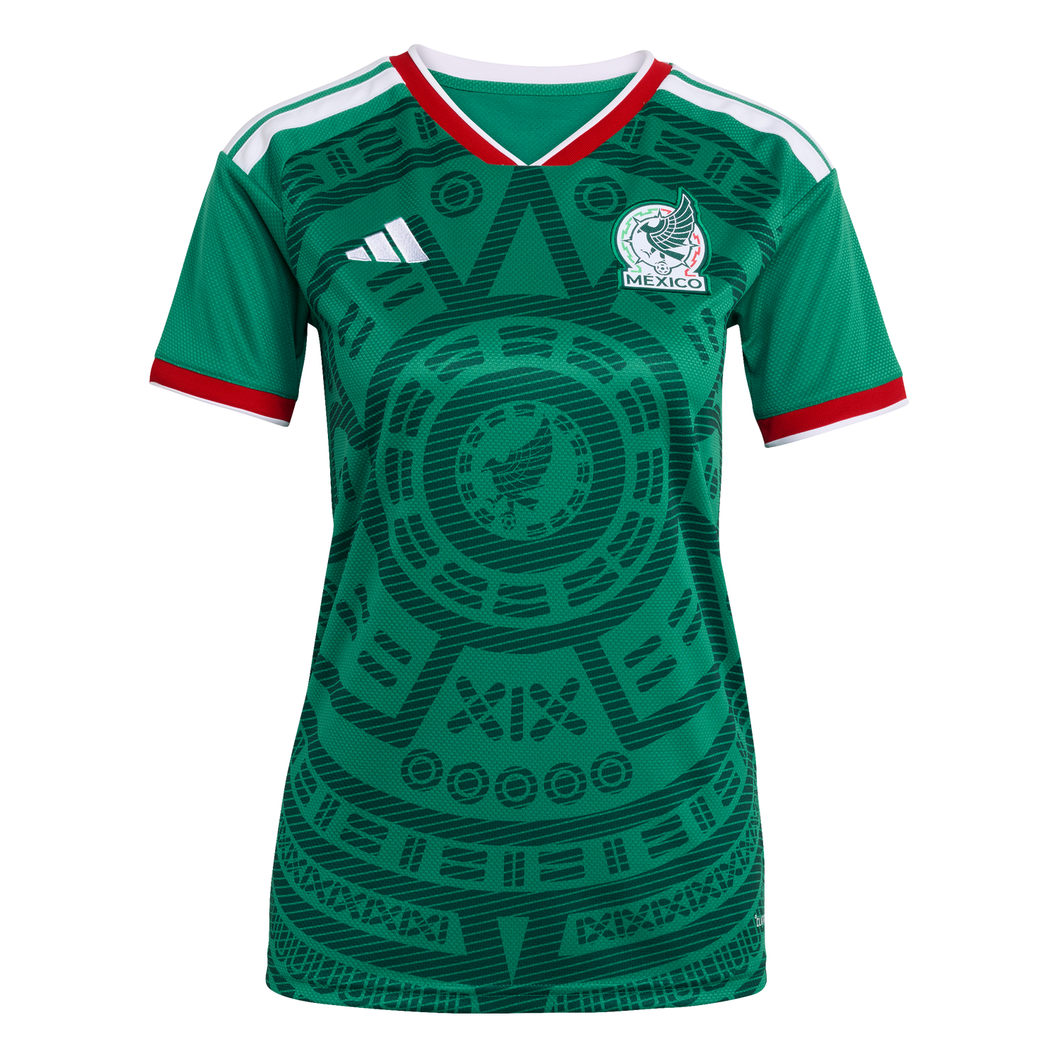Adidas Womens Mexico 26 Jersey - Green by Denim Exchange