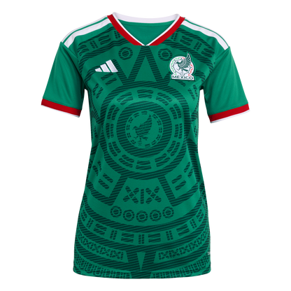 Adidas Womens Mexico 26 Jersey - Green by Denim Exchange