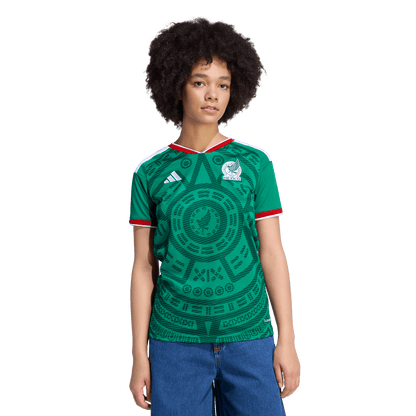 Adidas Womens Mexico 26 Jersey - Green by Denim Exchange