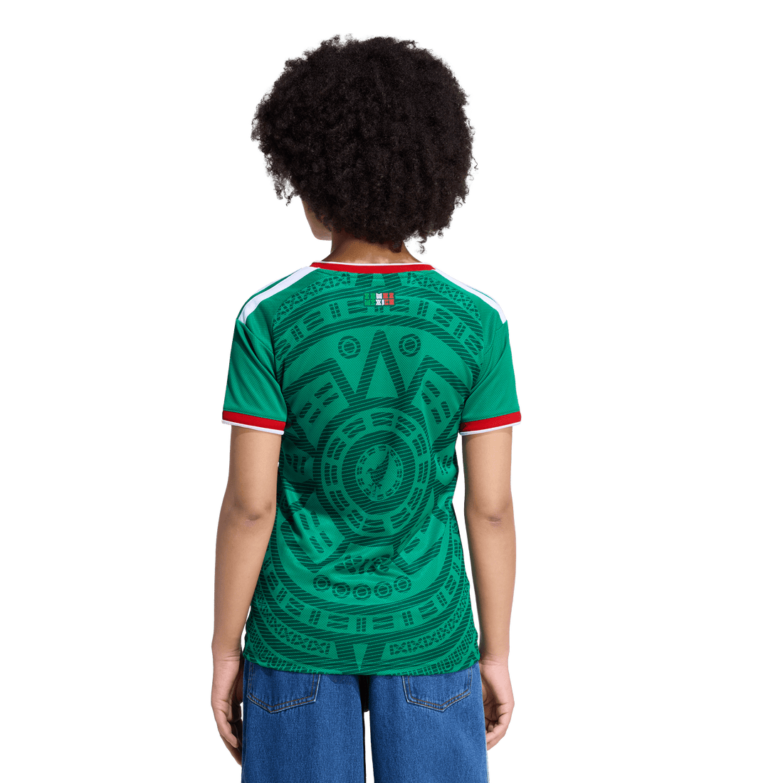 Adidas Womens Mexico 26 Jersey - Green by Denim Exchange