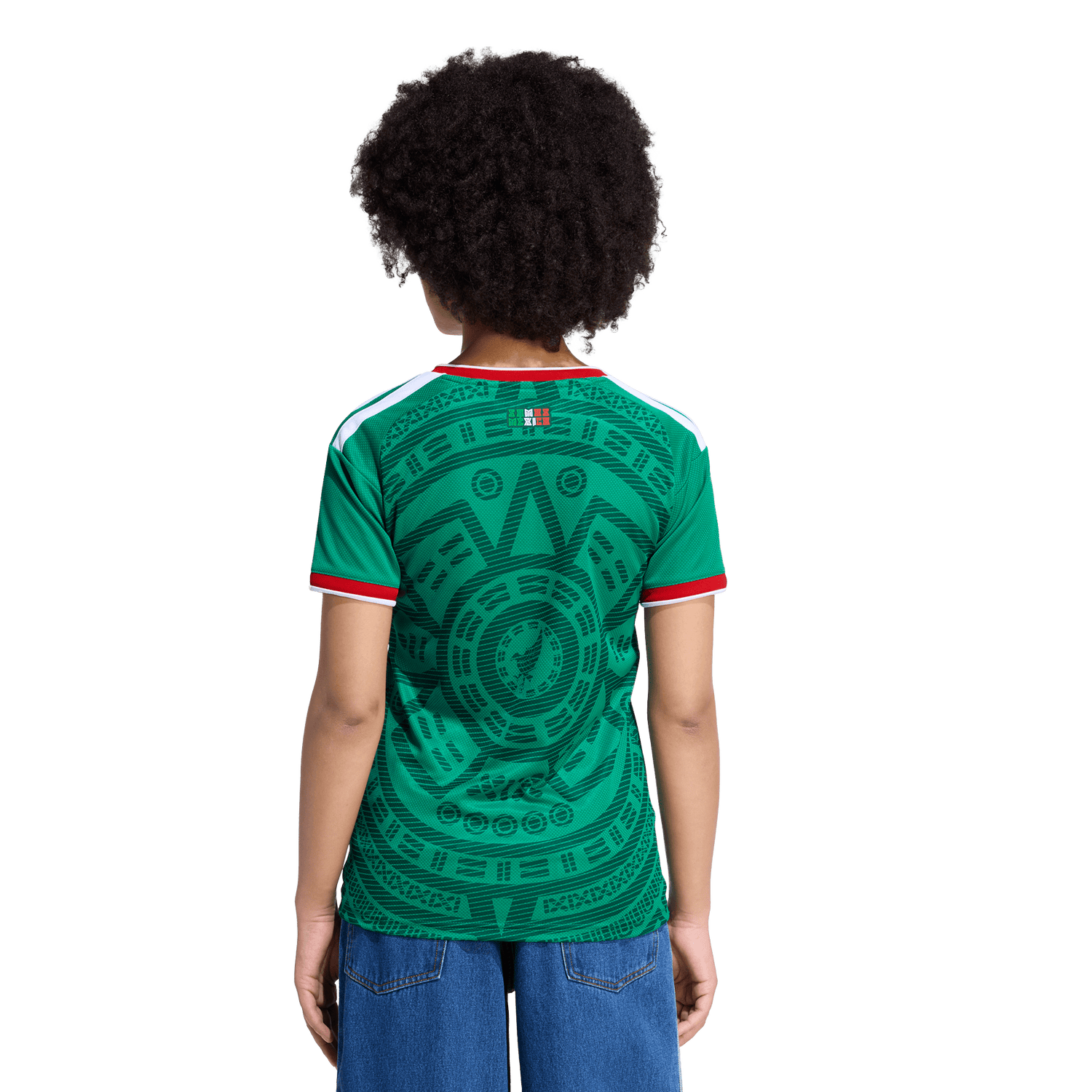 Adidas Womens Mexico 26 Jersey - Green by Denim Exchange