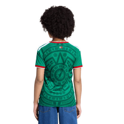 Adidas Womens Mexico 26 Jersey - Green by Denim Exchange