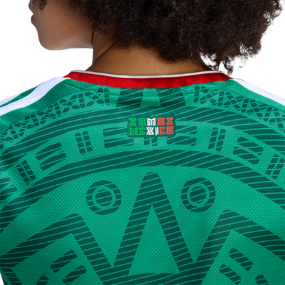 Adidas Womens Mexico 26 Jersey - Green by Denim Exchange