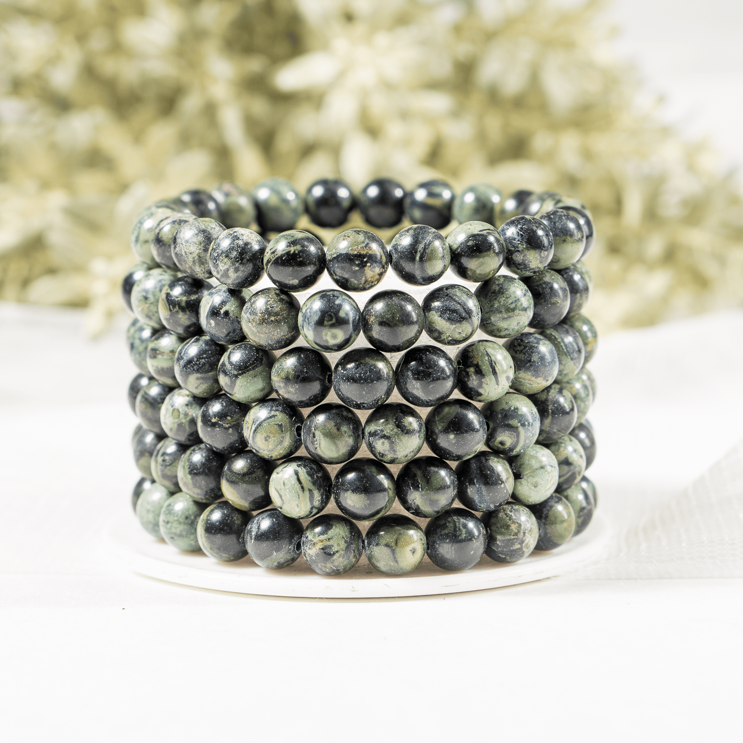Kambaba Jasper Bracelet (Self Discovery and Empathy).