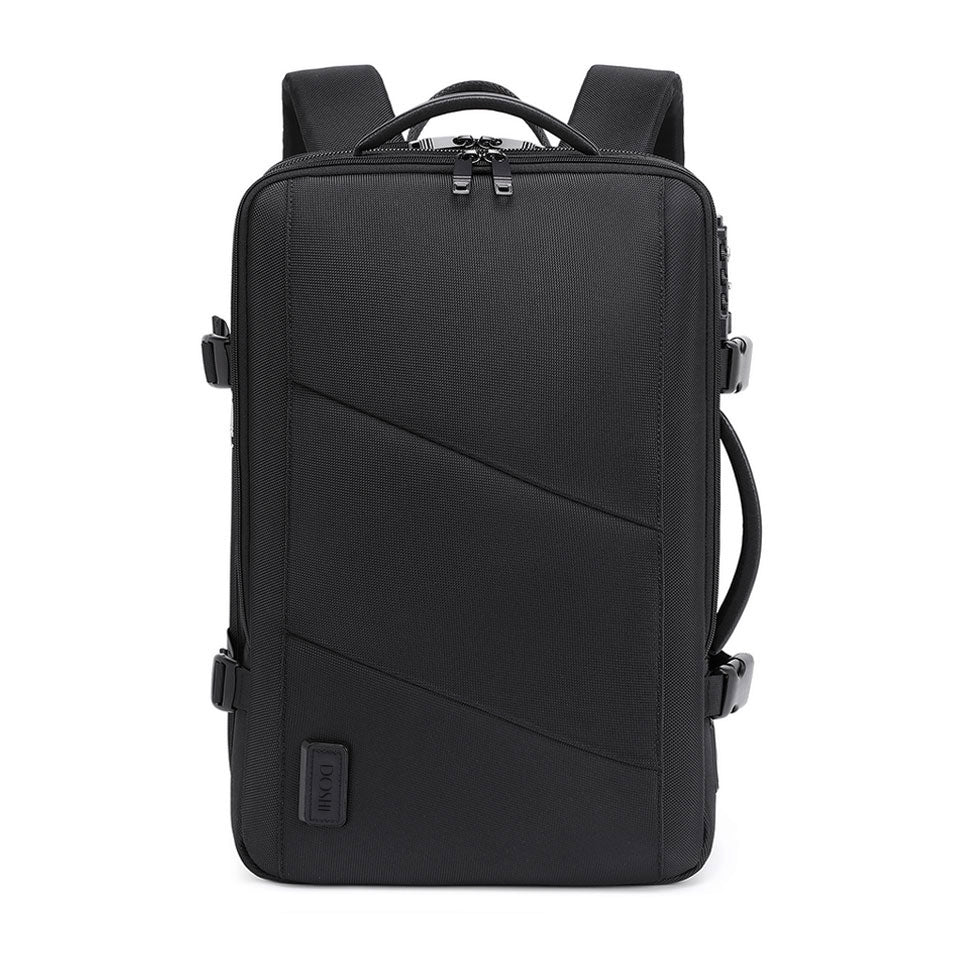 Pro Travel Vegan Backpack 401 - Expandable &amp; Lock by Doshi FCSA