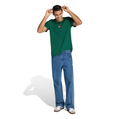 Adidas Mens Mexico Azteca Tee - Dark Green by Denim Exchange