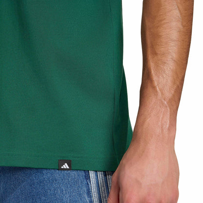 Adidas Mens Mexico Azteca Tee - Dark Green by Denim Exchange