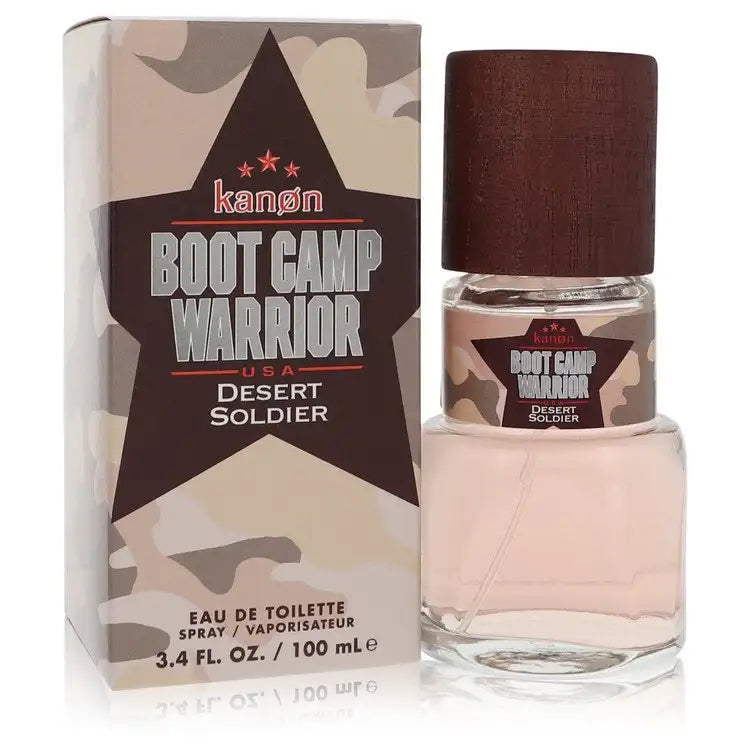 Boot Camp Warrior Desert Soldier By Kanon Cologne for Men by Gamer Scents