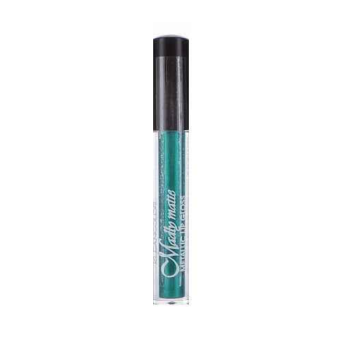 KLEANCOLOR Madly Matte Metallic Lip Gloss - Twinkly Teal