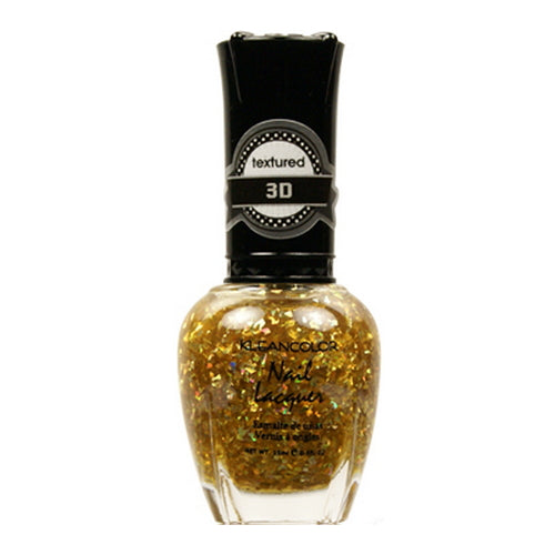 KLEANCOLOR 3D Nail Lacquer - Almost Good As Gold 