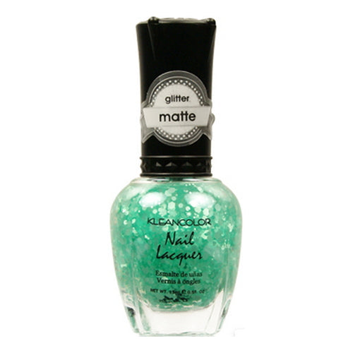 KLEANCOLOR Glitter Matte Nail Lacquer - On-Off Relationship 