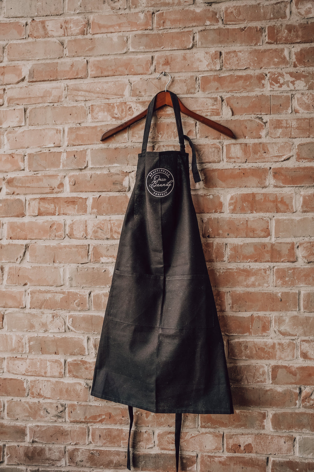 Onic Brands Black Apron 