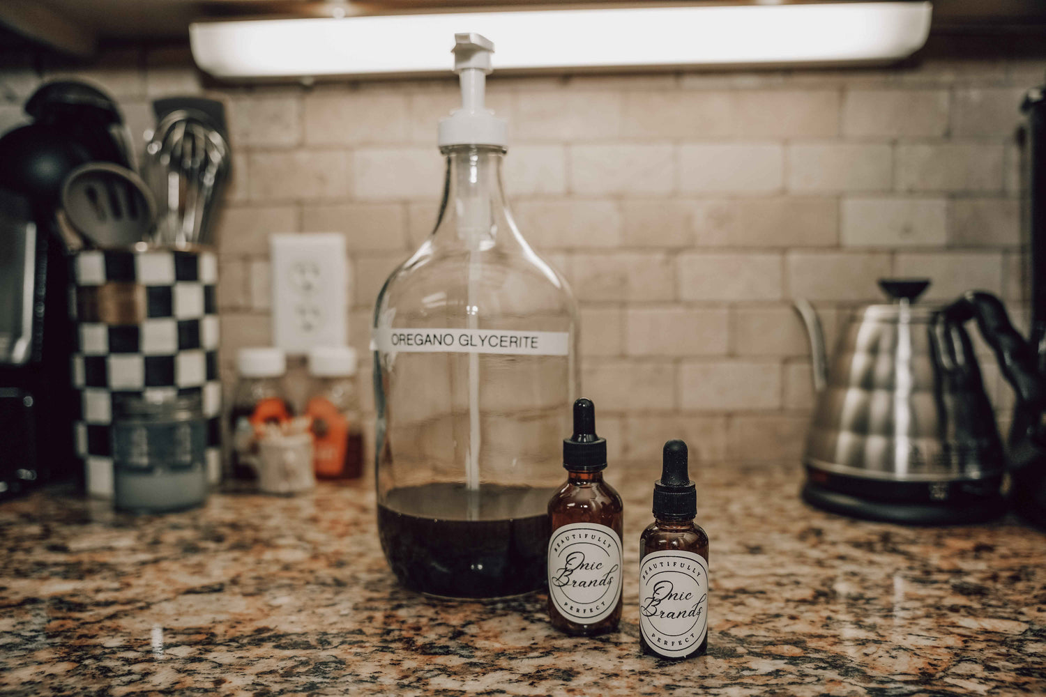 Onic Brands Elemental Oregano Glycerite Tincture