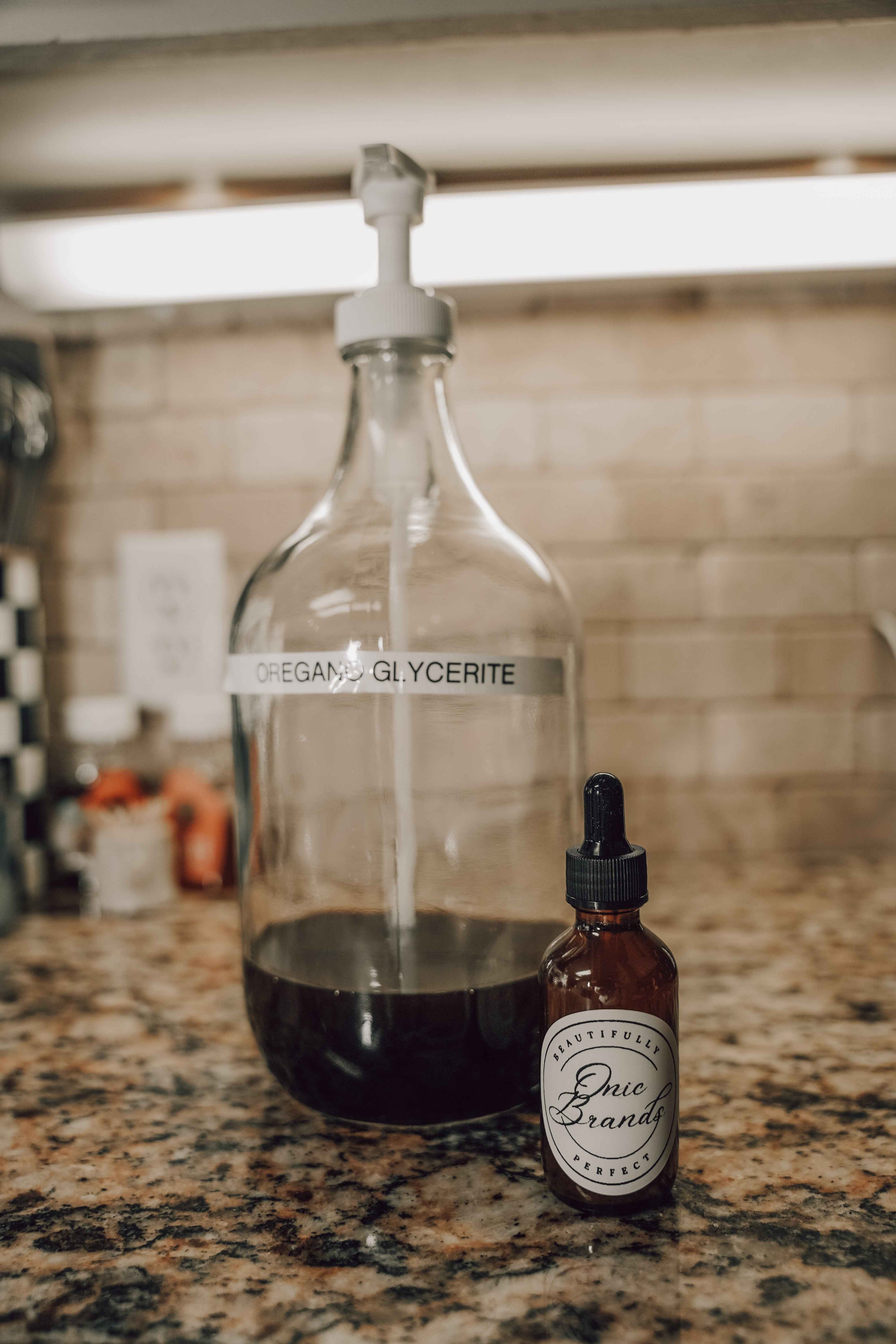 Onic Brands Elemental Oregano Glycerite Tincture