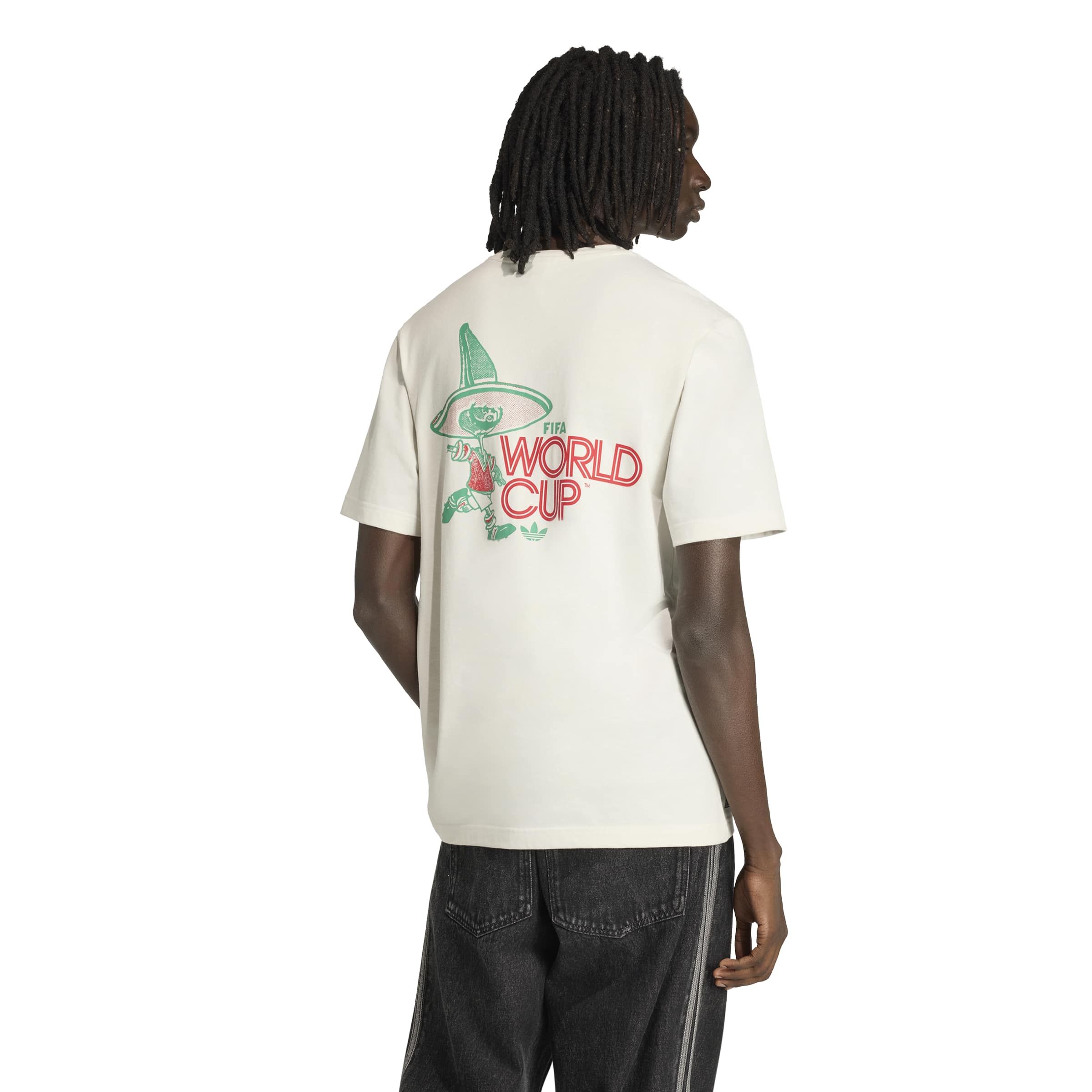 Adidas Mens Mascot Tee - Cloud White by Denim Exchange