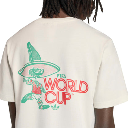 Adidas Mens Mascot Tee - Cloud White by Denim Exchange