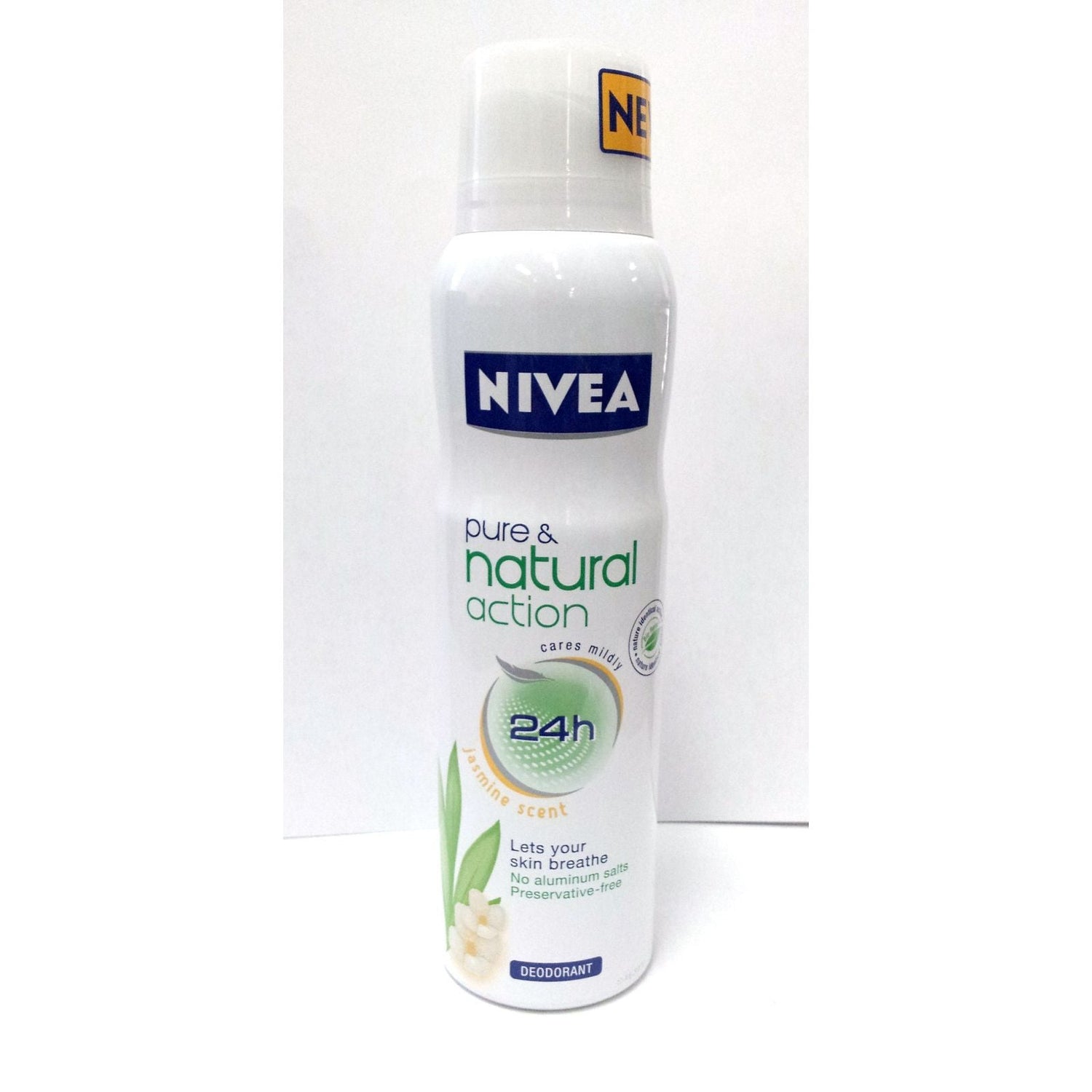 Nivea Deodorant Women Pure &amp; Natural Action Jasmine Spray 150ml by Pasteur Pharmacy