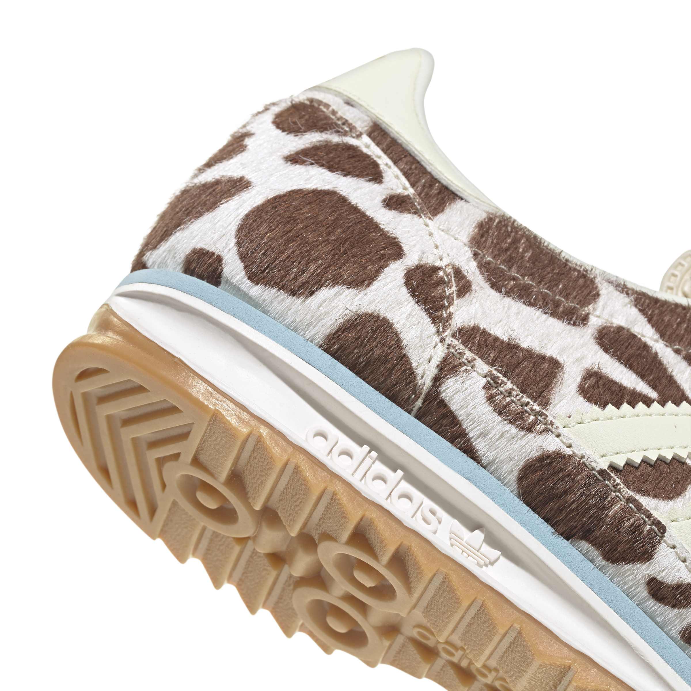 Adidas Womens SL 72 OG - Cow Print by Denim Exchange
