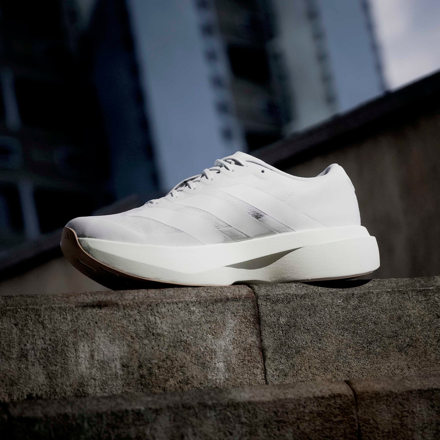 Adidas Mens adizero Evo SL - White by Denim Exchange