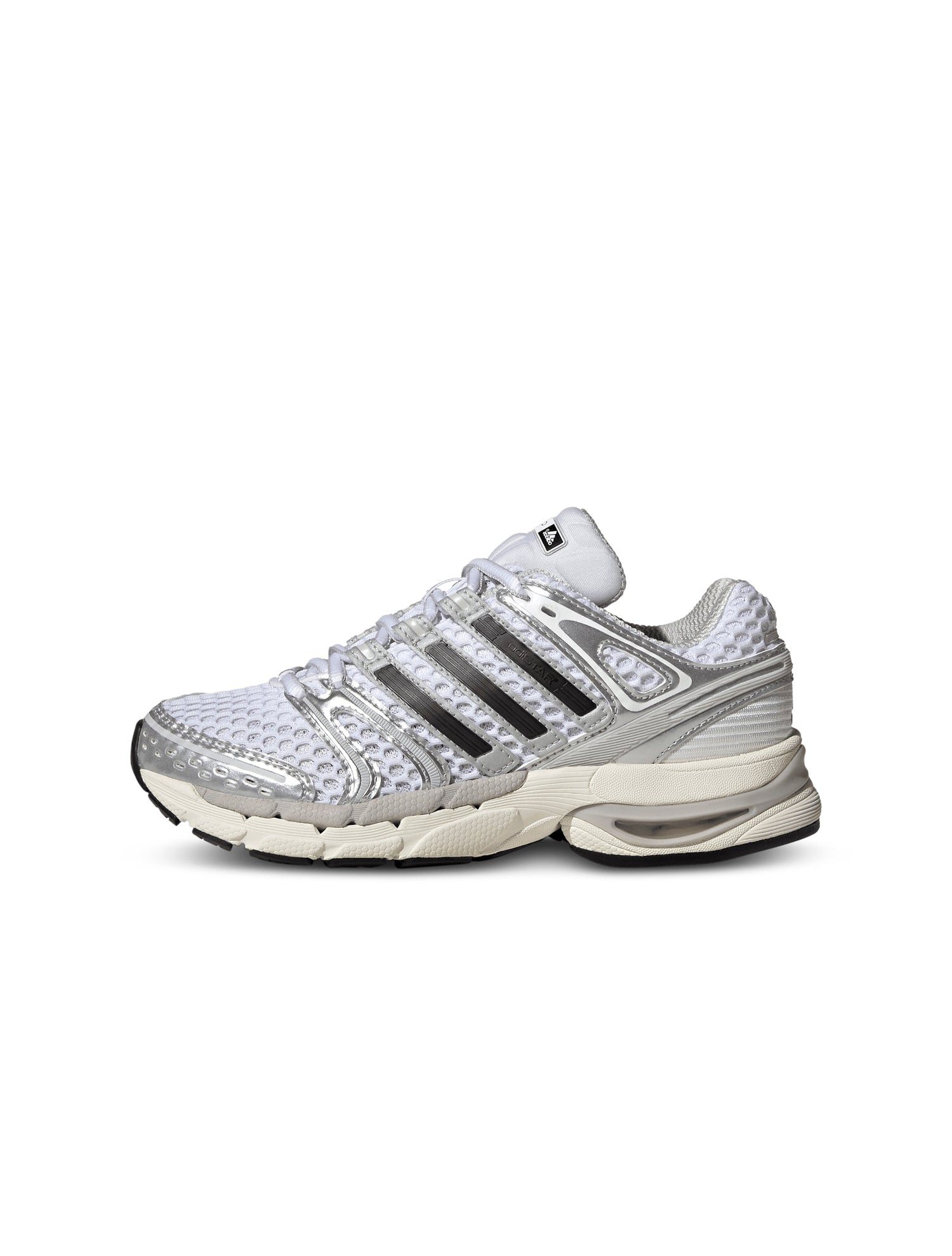 Adidas Big Kids Adistar Control 5 - White/Silver by Denim Exchange