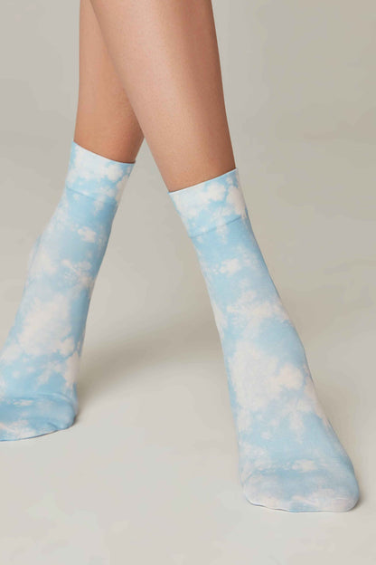 Socks Conte Fantasy 902 - Blue Mood - accessories