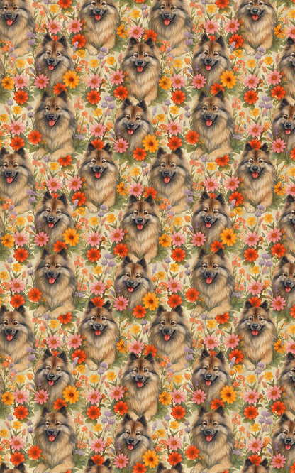 Garden Keeshond