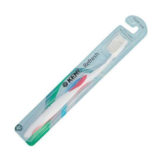 Kent Refresh Silver Infused Medium Toothbrush - Assorted Colors by Pasteur Pharmacy