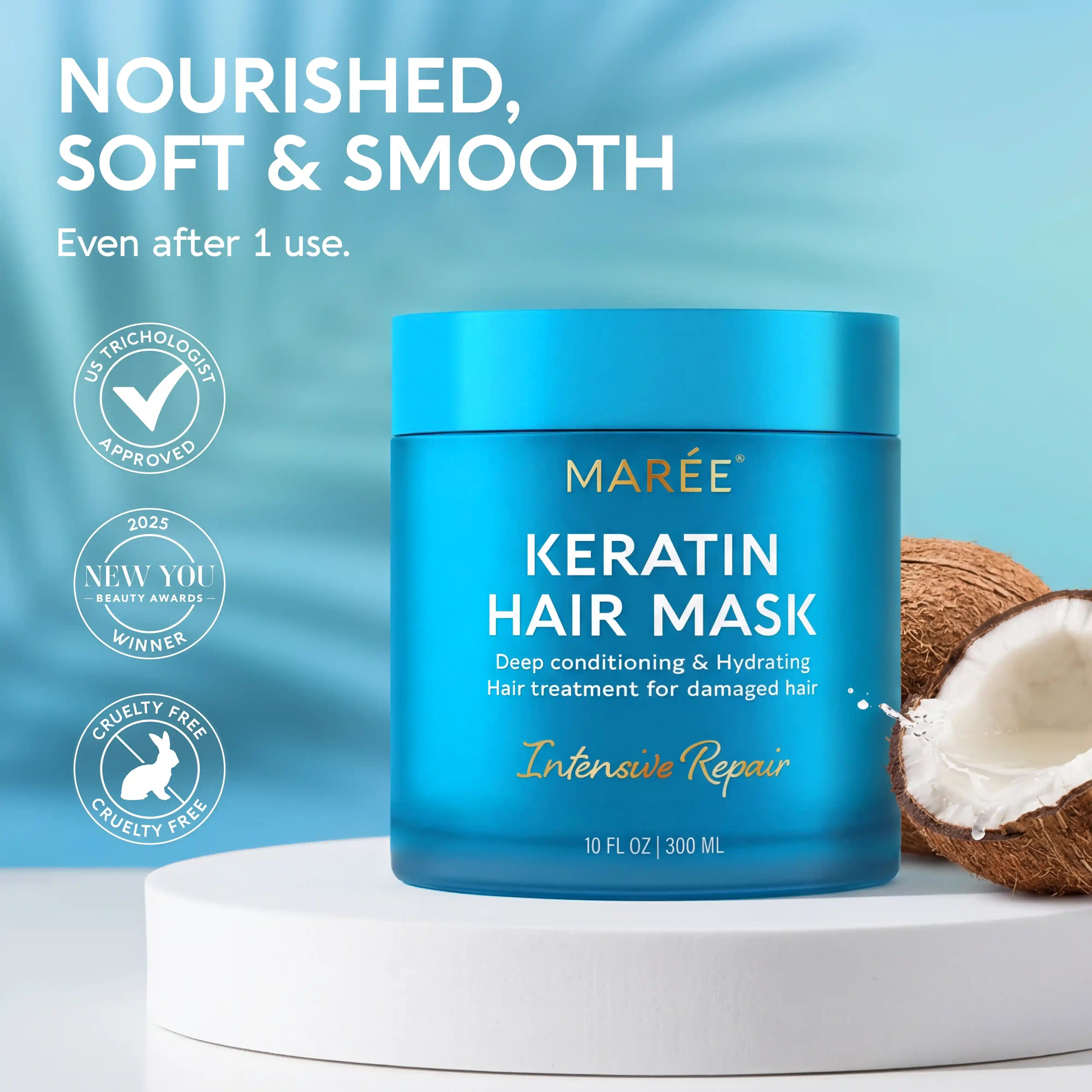 Keratin Mask for Damaged Hair by Maree