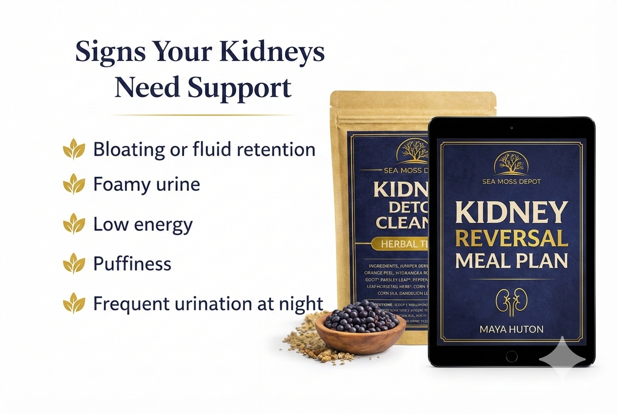 Reclaim Your Kidneys Bundle – Kidney Disease Naturally (Stages 1-5) and Diabetes by Seamoss depot