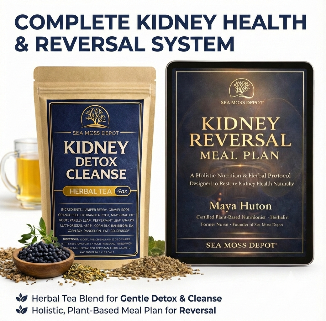 Reclaim Your Kidneys Bundle – Kidney Disease Naturally (Stages 1-5) and Diabetes by Seamoss depot