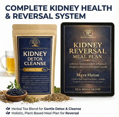 Reclaim Your Kidneys Bundle – Kidney Disease Naturally (Stages 1-5) and Diabetes by Seamoss depot