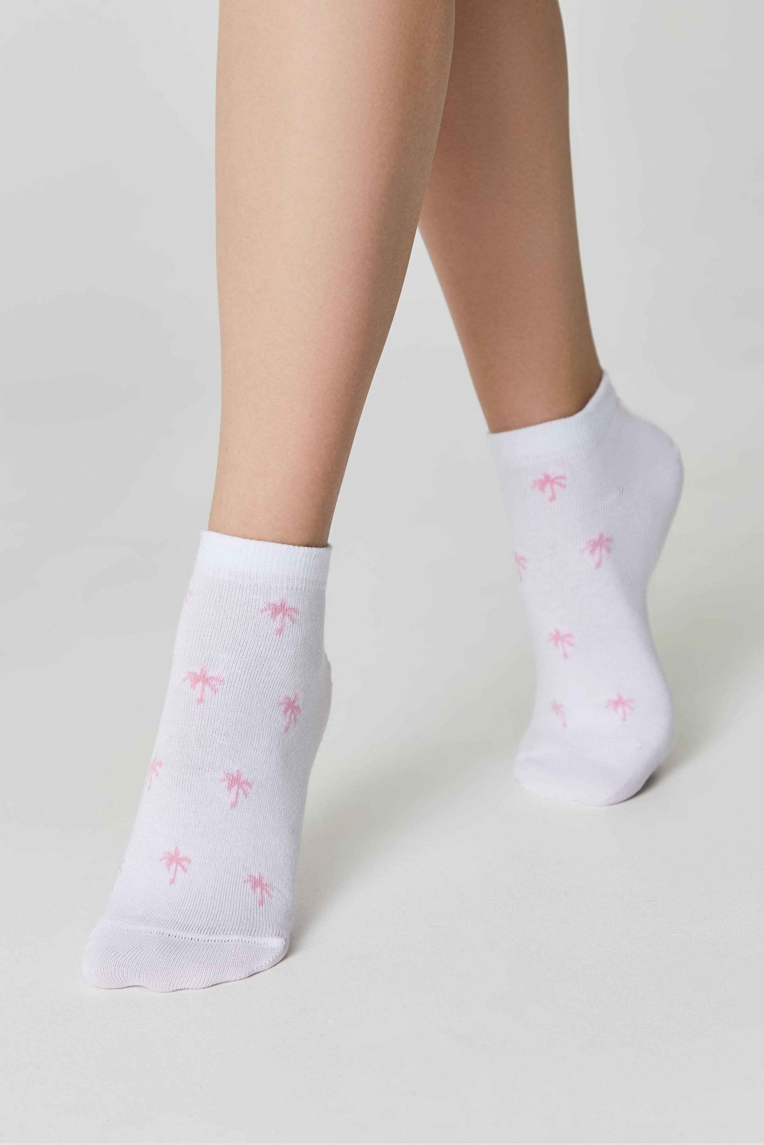 Cotton Ankle Socks Conte Active - 589 Palm Trees