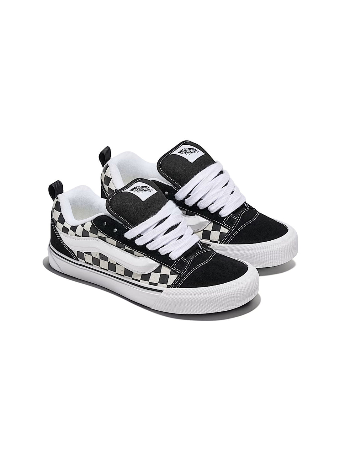 Vans Big Kids Knu School - Checkerboard Black by Denim Exchange
