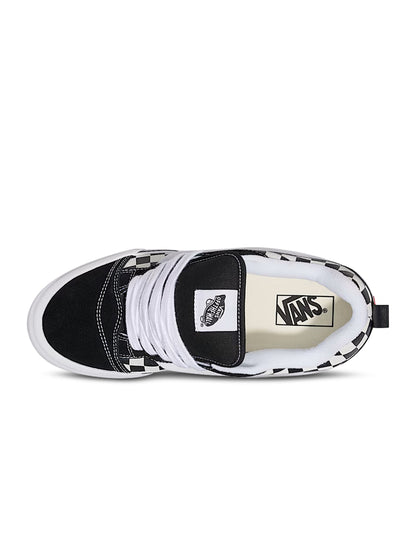 Vans Mens Knu School - Checkerboard Black by Denim Exchange