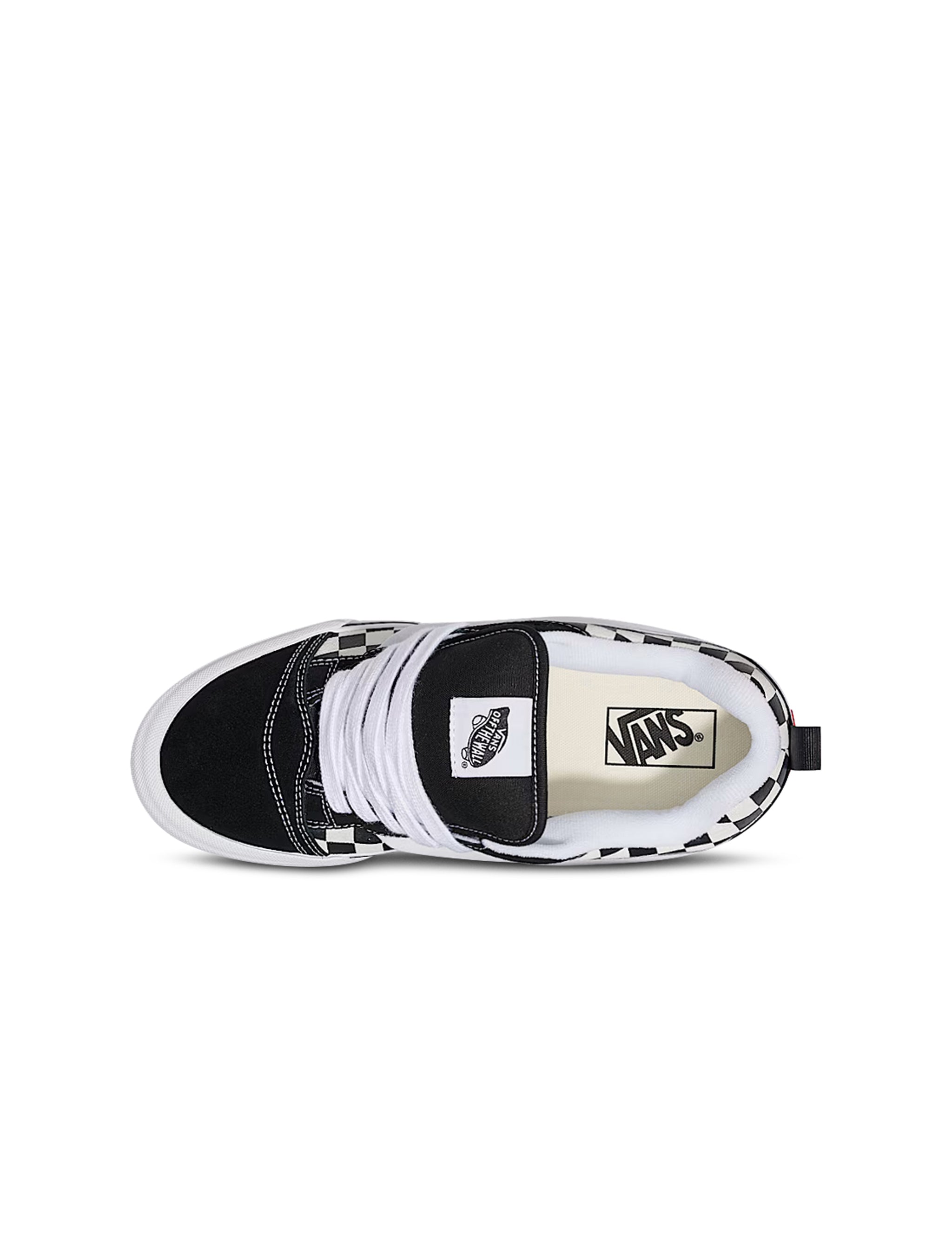 Vans Big Kids Knu School - Checkerboard Black by Denim Exchange