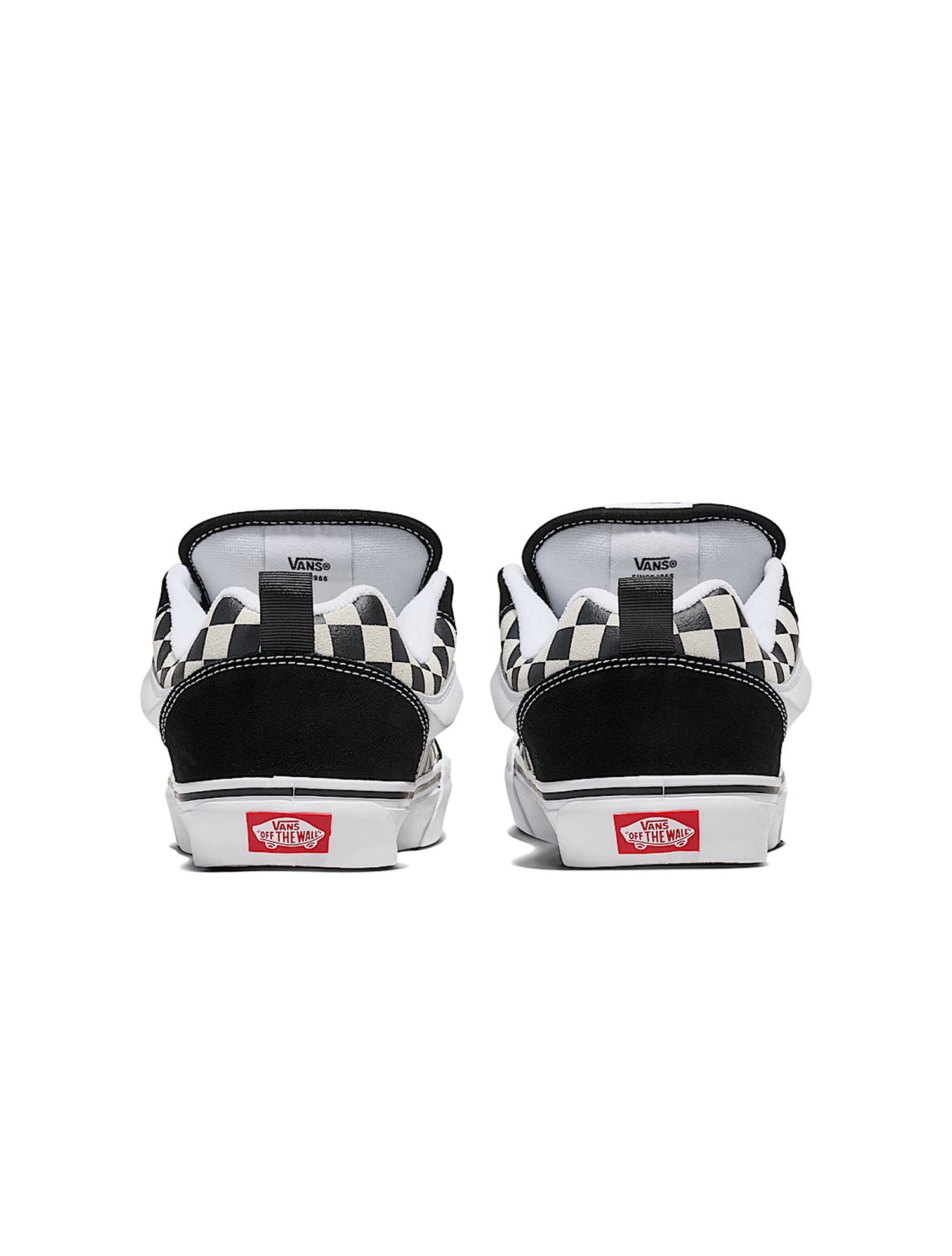 Vans Mens Knu School - Checkerboard Black by Denim Exchange