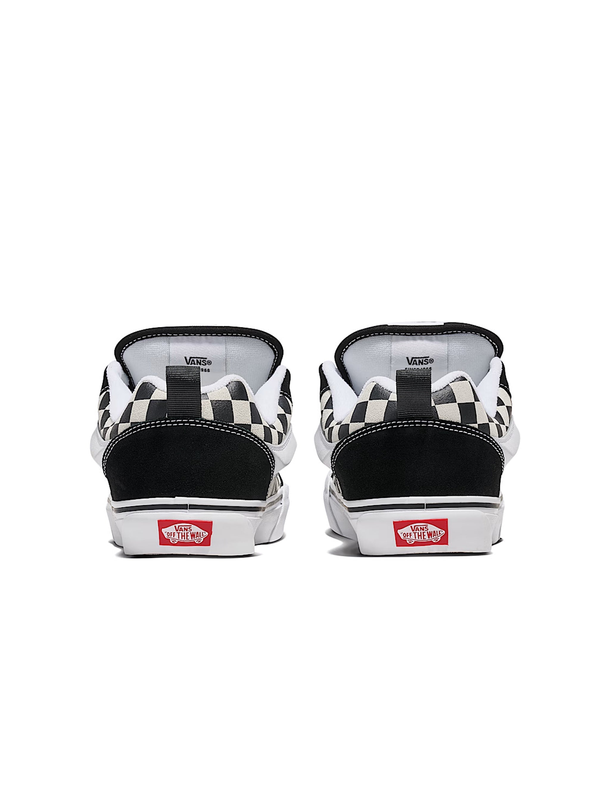 Vans Mens Knu School - Checkerboard Black by Denim Exchange