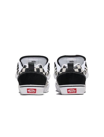 Vans Mens Knu School - Checkerboard Black by Denim Exchange