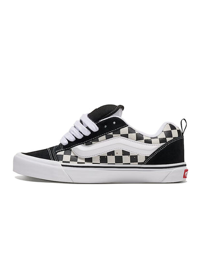 Vans Mens Knu School - Checkerboard Black by Denim Exchange