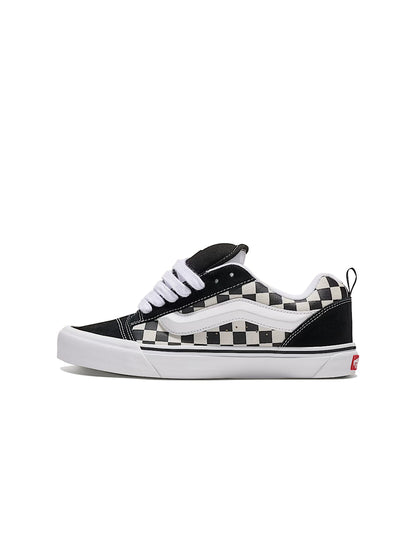 Vans Big Kids Knu School - Checkerboard Black by Denim Exchange
