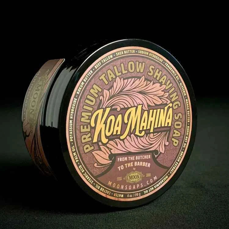 Moon Soaps Koa Mahina Shaving Collection